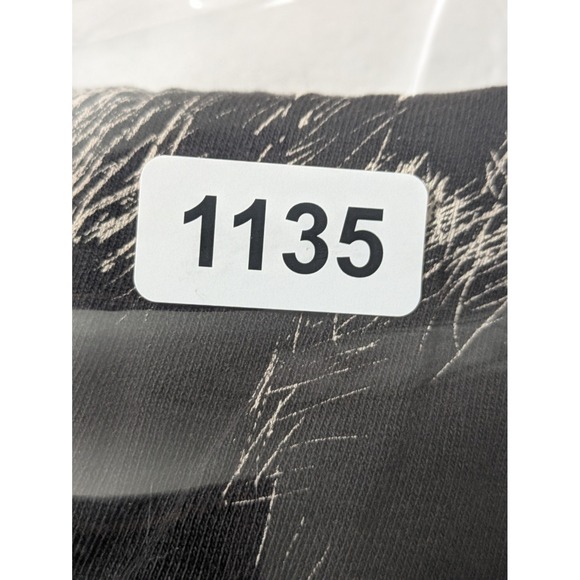 Vtg 90s Wolf Pack All Over Print AOP Single Stitch T-Shirt Large 1992 Harlequin - Picture 10 of 10